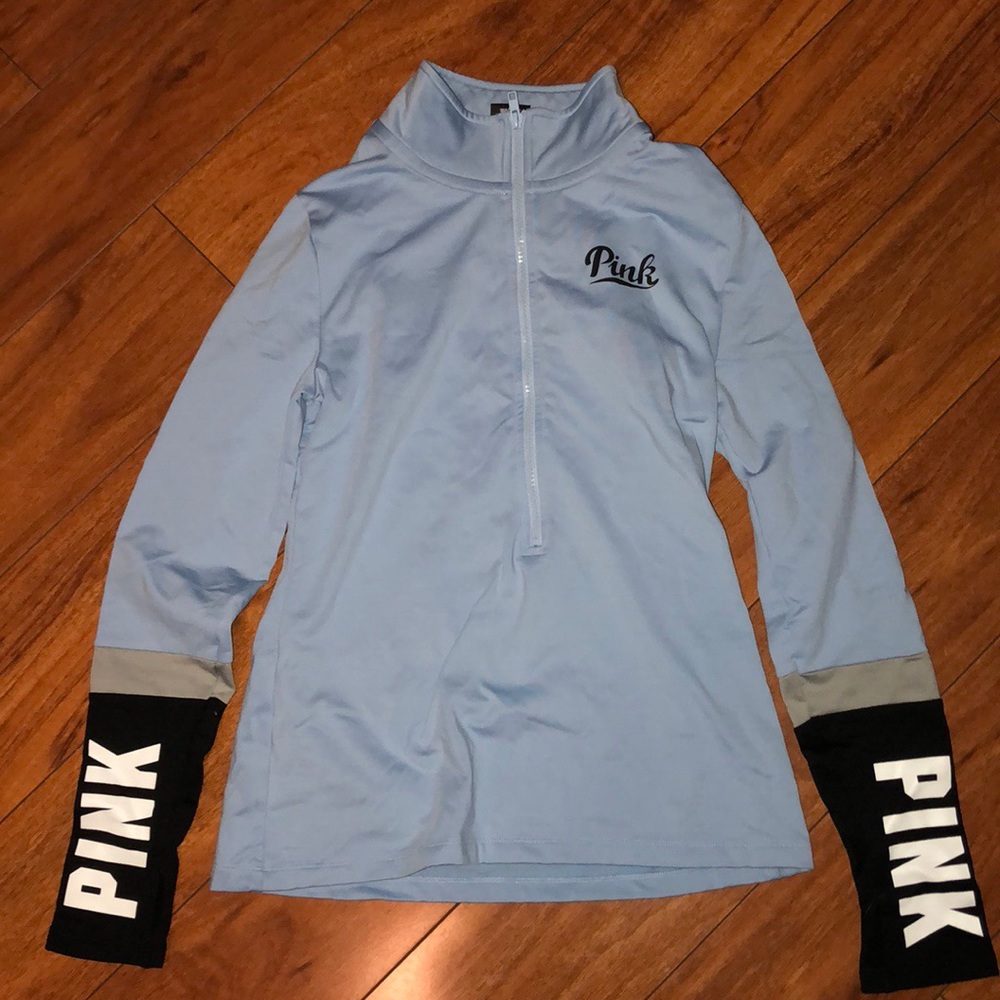 Light Blue Pink Sweater